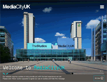 Tablet Screenshot of mediacityuk.co.uk